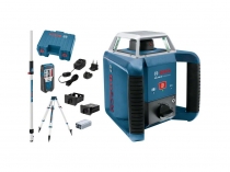 Bosch rotační laser GRL 400 H + Lat GR240, přijímač LR1, stativ BT170 Professional 061599403U